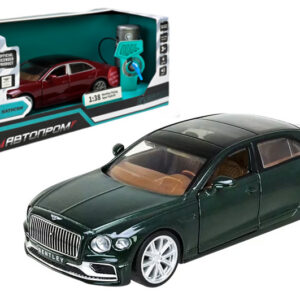 Машина (електро) металева АВТОПРОМ 68718R/ 68718G  1:38 "Bentley Flying Spur Hybrid" батар., світло, звук, відкр.двері, капот, багаж., коробка