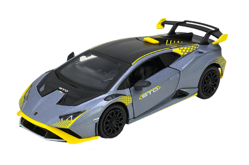 Машина металева 68716AB/AG 1:32"Lamborghini STO",батарейка, світло, звук, відкрив. двері, у короб.18x9x8 см АВТОПРОМ - Зображення 2