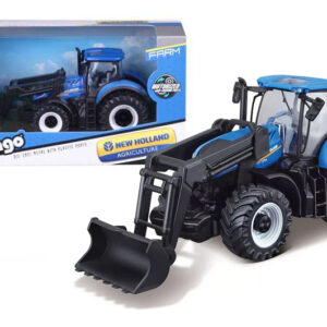 Модель 18-31632 серії Farm-Трактор NEW HOLLAND T7.315 з фронтальним навантажувачем,синій,1:32 Bburago