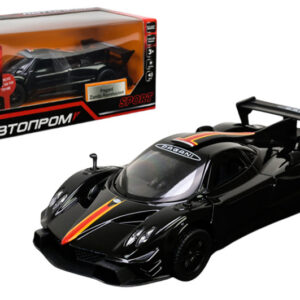 Машина металева 68314 1:32 "Pagani Zonda Revolucion" на батарейки, світло, звук, відкриваються двері, у коробці18x9x8 см АВТОПРОМ