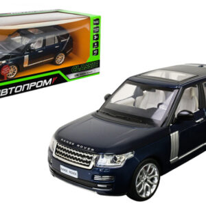 Машина металева 68263A 1:26 Range Rover, на батарейки, світло і звук, відкриваються двері, капот і багажник, в коробці 25x10x13 см АВТОПРОМ