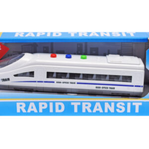 Електричка інерційна, озвучена, зі світлом, в коробці RJ051 р.27*7,5*10см