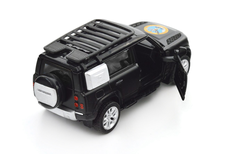 Машина 250364M "LAND ROVER DEFENDER 110 Шеврони Героїв ГУР МО" TECHNODRIVE - Зображення 4