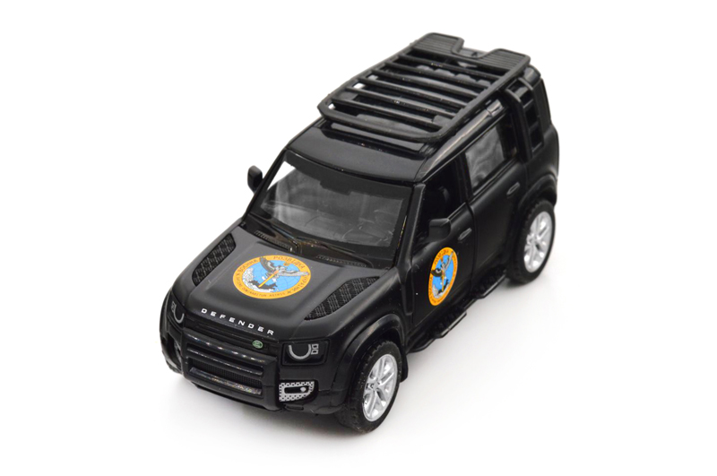 Машина 250364M "LAND ROVER DEFENDER 110 Шеврони Героїв ГУР МО" TECHNODRIVE - Зображення 6