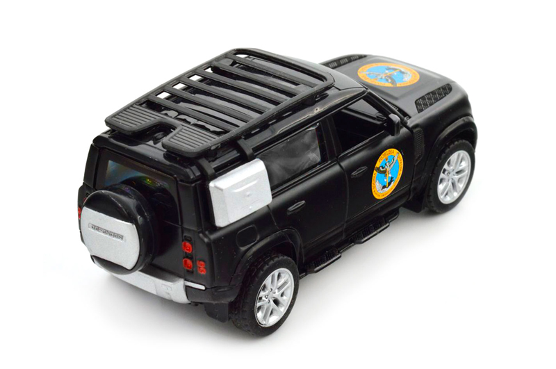 Машина 250364M "LAND ROVER DEFENDER 110 Шеврони Героїв ГУР МО" TECHNODRIVE - Зображення 5