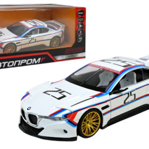 Машина металева 68257A, 1:24 "BMW CSL Hommage R ", батарейки, в коробці 24,5x12,5x10 см АВТОПРОМ