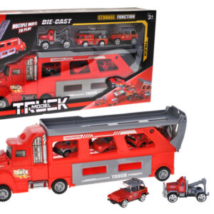 Автовоз з машинками LH518 в коробці р.41x7,5x21,5см YG TOYS