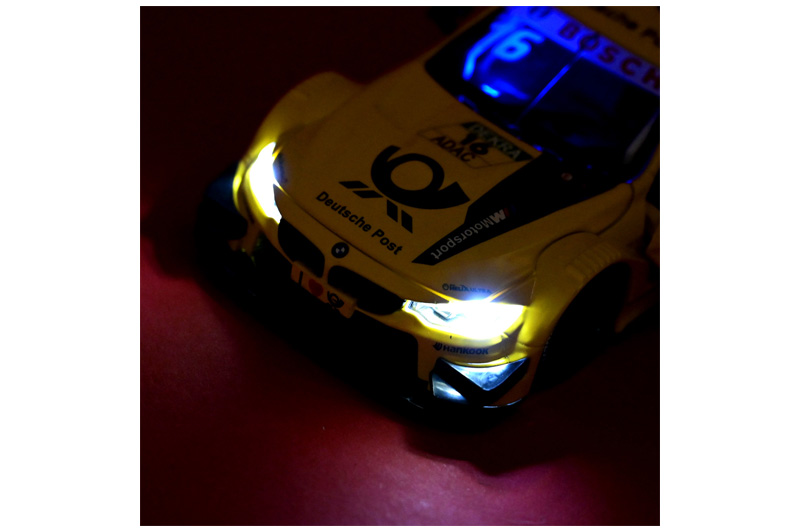 Машина металева "АВТОПРОМ" 68256B(Y) 1:24 BMW M4 DTM, батарейка, світло, звук, відкр.двері, кор. 24,5*12 см - Зображення 4