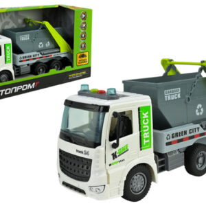 Машина АВТОПРОМ AP9929 "Сміттєвоз", світло, звук, у коробці 33,5x19x11,5см