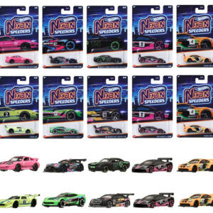 Тематична машинка HLH72 “Неонові перегонові” Hot Wheels