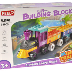 Конструктор FL1190 "Потяг" 34 дет. р.22x6x16 см YG Toys