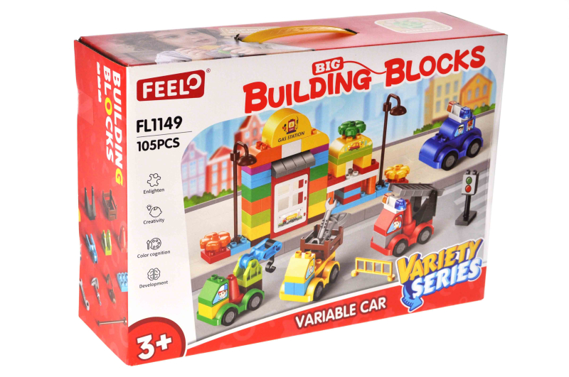 Конструктор FL1149 "Автостанція" 105 дет. р.35x11x25 см YG Toys