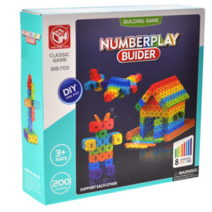 Конструктор 188-703 на 200 дет. в коробці р.25x6,5x25 см YG Toys
