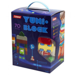Конструктор "YUNI-BLOK" в коробці 70 деталей 1429 Юніка
