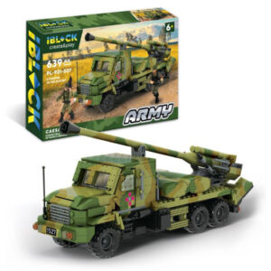 Конструктор IBLOCK, PL-921-507 , Армія  CAESAR, 639 дет, 2 фігурки, в коробці р. 46*29*6,4см