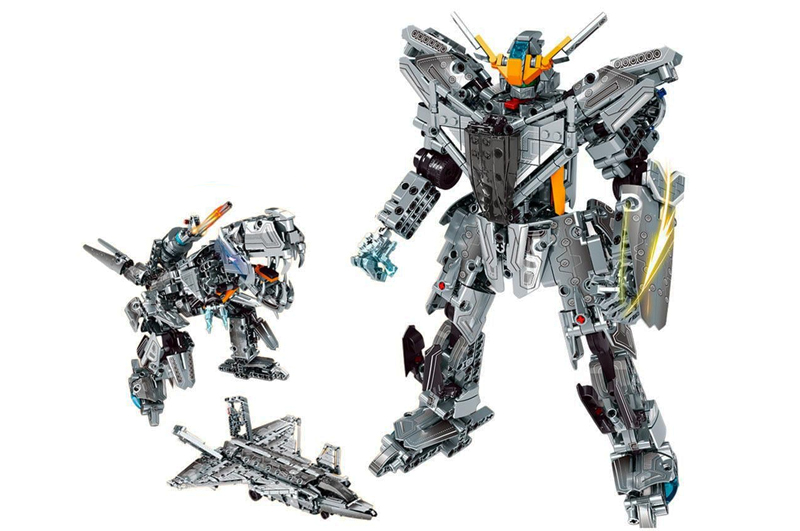Конструктор 88034A "Трансформер" 884 дет. в коробці р.40,5x9,5x59,5 см YG Toys - Зображення 5