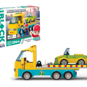 Конструктор KH17/005/4 JUNIOR Евакуатор 226 деталей, в коробці 24x16x6 см Kids hits IBLOCK