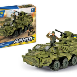 Конструктор PL-921-423 АРМІЯ 389 деталей, коробка 37,5x25,5x6 см IBLOCK