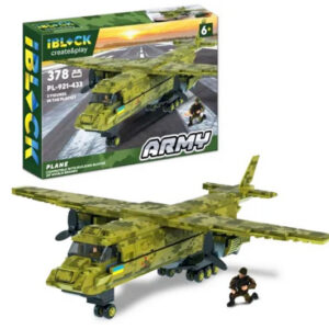 Конструктор PL-921-433 АРМІЯ 378 деталей, коробка 37,5x25,5x6 см IBLOCK