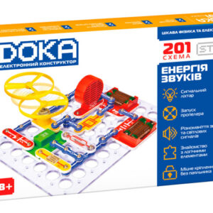 Конструктор електронний D70706 "201 СХЕМА" DOKA
