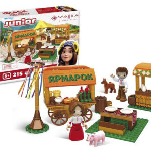 Конструктор PL-921-522 JUNIOR МАВКА, 215 деталей, 2 фігурки, наліпки, татуювання, в коробці 37,5x26x6см Kids hits IBLOCK