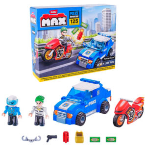 Конструктор Zuru MAX CITY Поліція 83164 125 деталей, коробка 6*20*17см