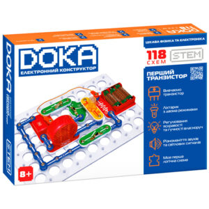 Конструктор електронний D70701"118 СХЕМ" DOKA