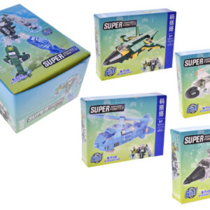 Конструктор MZ1001 "Super Assemble Fighter" 6в1 в дисплеї 6 шт. р.19,6x15,2x26,6 см YG Toys