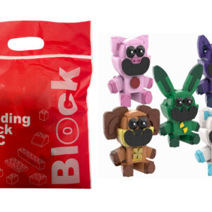 Конструктор Smiling Critters герої (Building Block MOC) в асортименті
