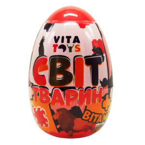 Конструктор у яйці з вітамінкою "Світ тварин" Vita Toys