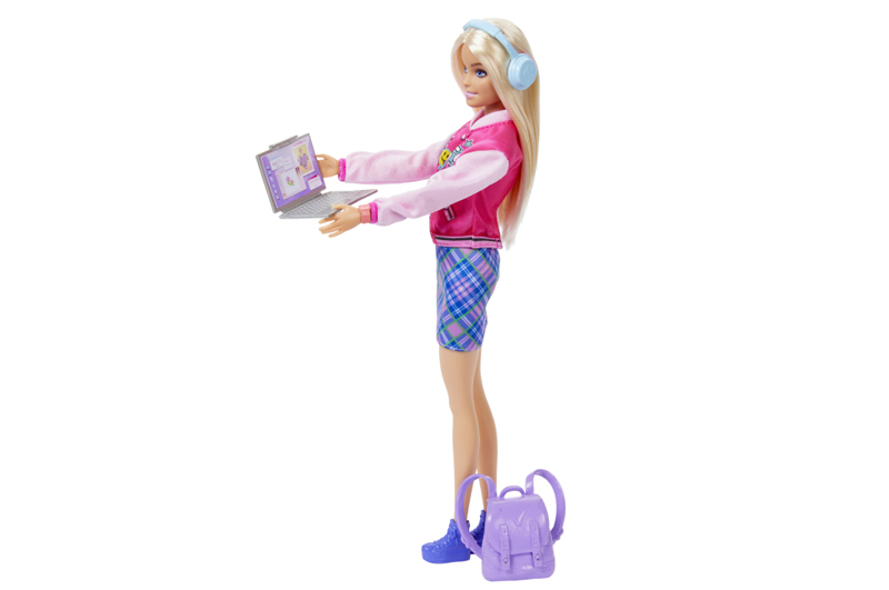 Лялька HRG84 "Шкільний стиль" з аксесуарами для навчання BARBIE FASHION AND BEAUTY - Зображення 3