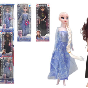 Лялька "FROZEN" 2 види, в дисплеї 18шт 1852A р.32*4,5*12см