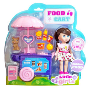 Лялька "Mini doll" "Street Food" на блістері 63022 р.30*29*10см