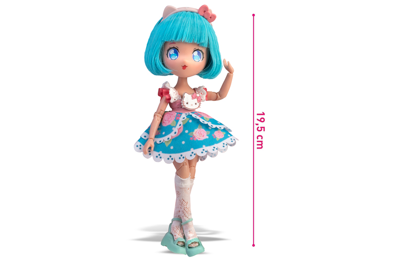 Лялька HKTF0300 Красуня Пінк серії "Hello Kitty" К4SF MANGA DOLLS - Зображення 2