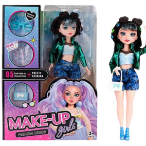 Лялька 29см 2788A Make-up girls з аксесуарами в коробці 31*6*21,5 см