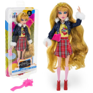 Лялька Emily Grace KH24/006 в стильному вбранні, кежуал стиль, аксес короб. 16,4*37,5*5,2 см