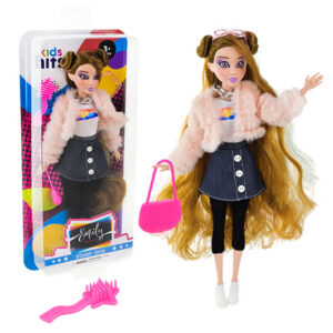 Лялька Emily Grace KH24/002 в стильному вбранні, аксес, і короб. 16,4*37,5*5,2 см