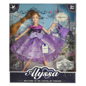 Лялька "Alyssa" в коробці 26027 р.33*28*6,5см