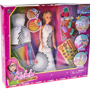 Лялька WG294 з платтям і декоруванням, в коробці р.36x6x32 см YG Toys
