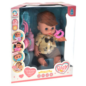 Пупс H06-35 з аксесуарами в коробці р.28,5x15x31,5 см YG Toys
