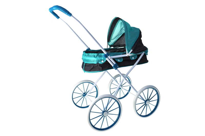 Візочок для ляльок CS0519D в кульку в 68,5x35x12 см YG Toys - Зображення 2