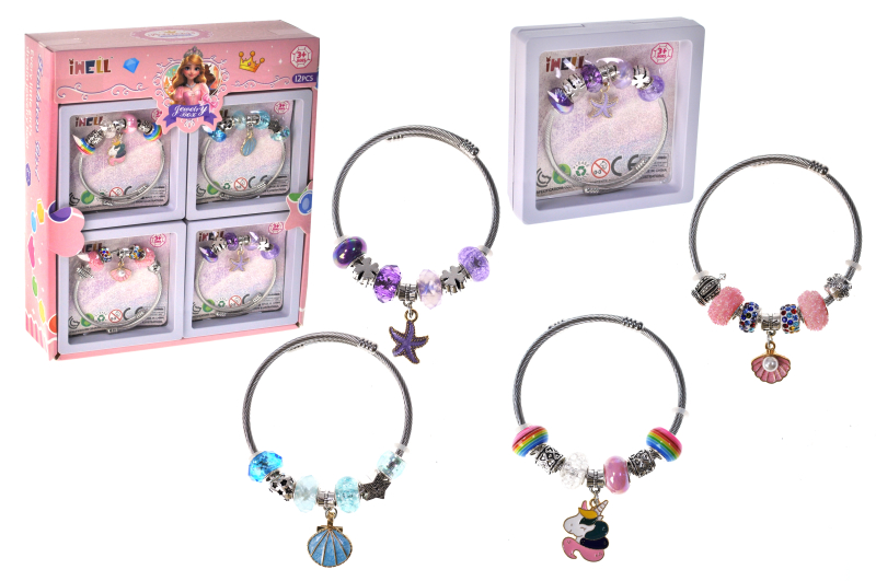 Набір для створення браслетів AWE12 в дисплеї 12 шт. р.22x6x19 см YG Toys