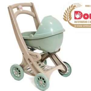 Візочок для ляльок 0121/01eco з люлькою Eco Green DOLONI