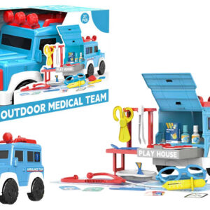 Лікарський набір BX16 в коробці в формі машинки р.28,5x18x21 см YG Toys