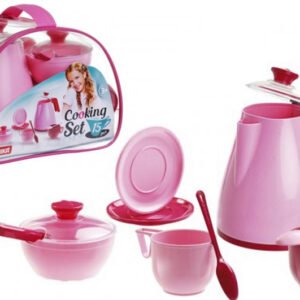 Набір посуду "Cooking Set" 15предметів рожевий 1733 Юніка