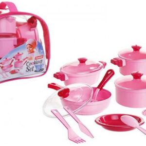 Набір посуду "Cooking Set" 25предметів рожевий 1757 Юніка