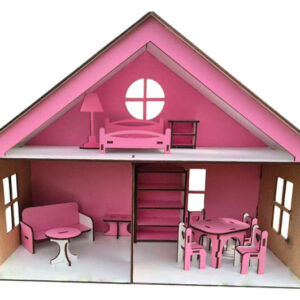 Ляльковий будиночок «LOL HOUSE» Рожевий 31*22*44 см