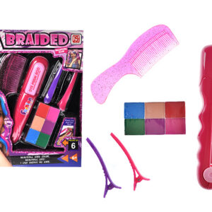 Набір косметики з крейдою для волосся в коробці 909 р.25,5*22,5*4,5см