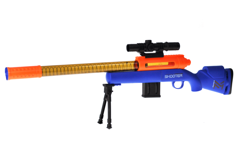 Помпова рушниця 108-402KL в коробці р.68x6,8x18,5 см YG Toys - Зображення 2