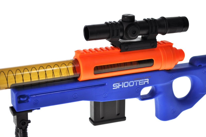 Помпова рушниця 108-401 в коробці р.68x6,5x16 см YG Toys - Зображення 3